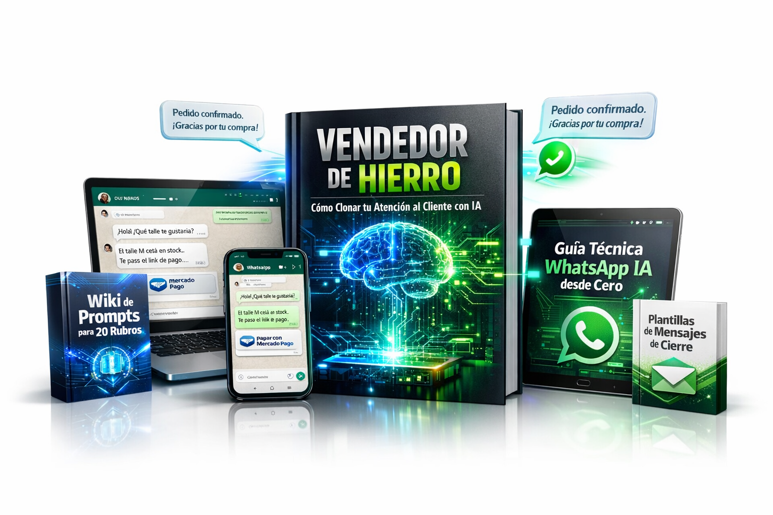 VENDEDOR DE HIERRO, COMO CLONAR TU ATENCIÓN AL CLIENTE CON IA
